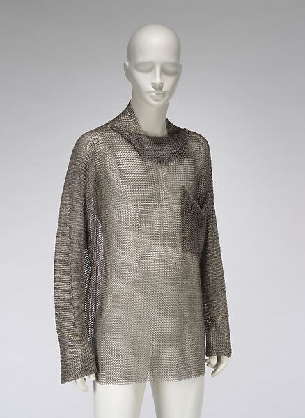Shirt, Paco Rabanne (French, born Spain 1934–2023), metal, French