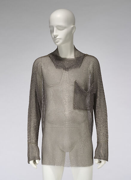 Shirt, Paco Rabanne (French, born Spain 1934–2023), metal, French 