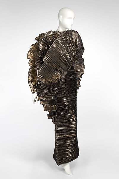 Dress, Krizia (Italian, founded 1954), synthetic fiber, Italian