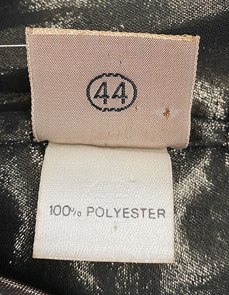 Dress, Krizia (Italian, founded 1954), synthetic fiber, Italian