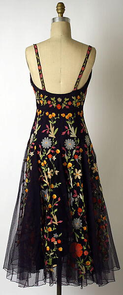 Cocktail dress, Hattie Carnegie, Inc. (American, 1918–1965), silk, American