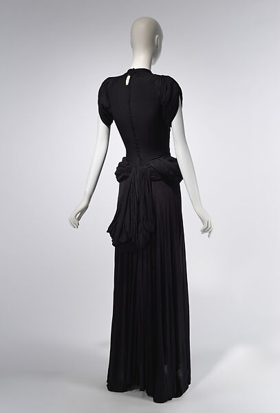 Dress, Alix (French, 1934–1942), silk, French