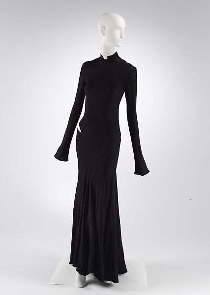 john galliano maxi dress Christian Dior By John Galliano Black Knot Flower Crystal Embellished Maxi  Gown