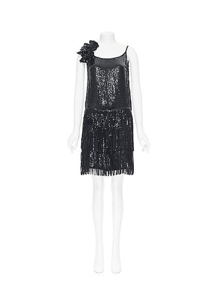 Dress, Norman Norell (American, Noblesville, Indiana 1900–1972 New York), silk, plastic, American