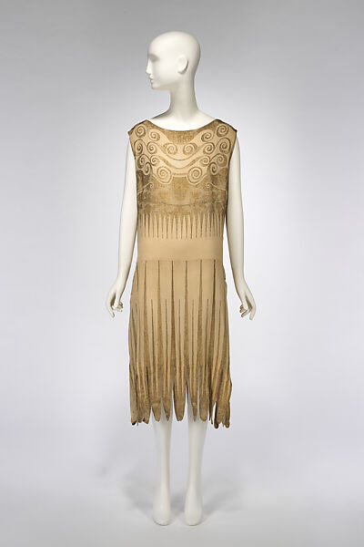 Dress, House of Vionnet (French, active 1912–14; 1918–39), silk, French 