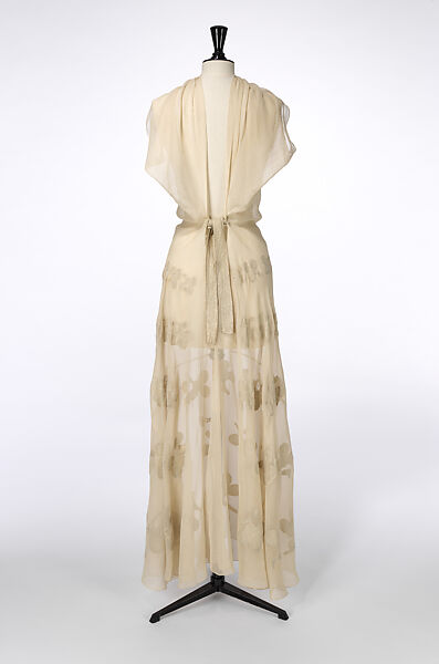 Dress, House of Vionnet (French, active 1912–14; 1918–39), silk, French