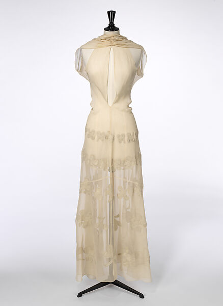 Dress, House of Vionnet (French, active 1912–14; 1918–39), silk, French 