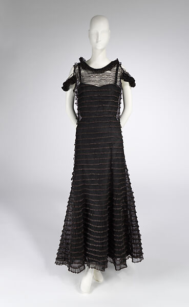 Dress, House of Patou (French, founded 1914), silk, French 