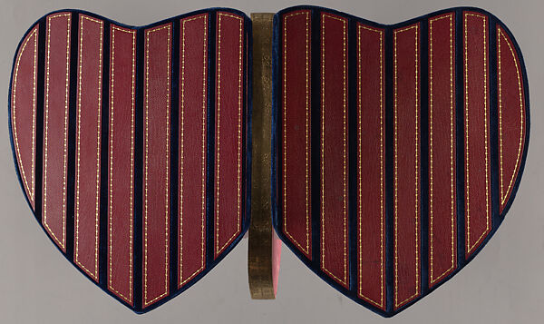 Heart shaped backless binding, J. &amp; S. Brockman 