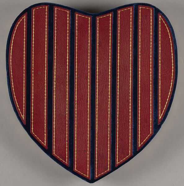 Heart shaped backless binding, J. &amp; S. Brockman