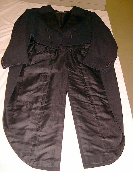 Wedding ensemble, (a, b) Paul Portes, Paris (French), (a, b) wool; (c, d, g, i–k) cotton; (e, f, l, m) silk; (h) leather; (n) beaver, French