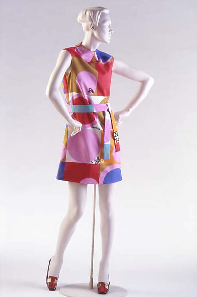 Dress, Rudi Gernreich (American (born Austria), Vienna 1922–1985 Los Angeles, California), polyester, American