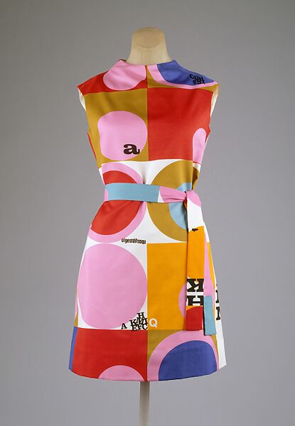 Dress, Rudi Gernreich (American (born Austria), Vienna 1922–1985 Los Angeles, California), polyester, American 