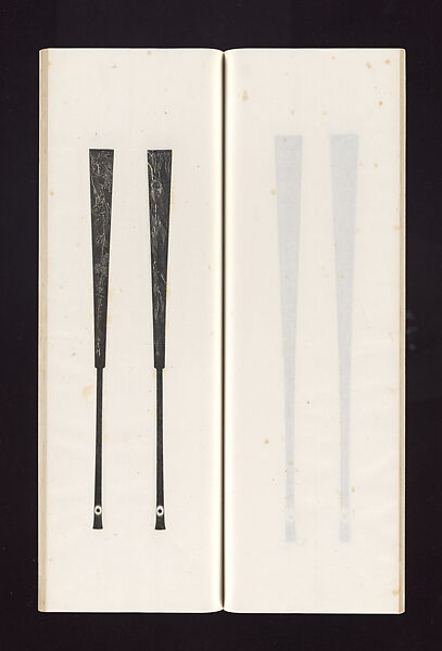 Ink rubbings of bamboo carvings by Jin Xiya, Jin Xiya (Chinese, 1890–1979), Three volumes of rubbings; ink on paper, China