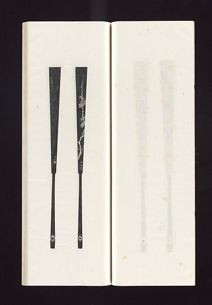 Ink rubbings of bamboo carvings by Jin Xiya, Jin Xiya (Chinese, 1890–1979), Three volumes of rubbings; ink on paper, China