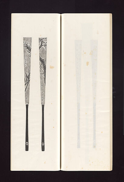 Ink rubbings of bamboo carvings by Jin Xiya, Jin Xiya (Chinese, 1890–1979), Three volumes of rubbings; ink on paper, China