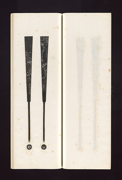 Ink rubbings of bamboo carvings by Jin Xiya, Jin Xiya (Chinese, 1890–1979), Three volumes of rubbings; ink on paper, China