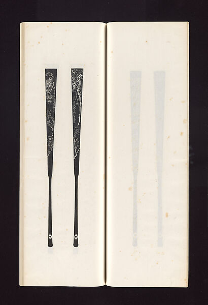 Ink rubbings of bamboo carvings by Jin Xiya, Jin Xiya (Chinese, 1890–1979), Three volumes of rubbings; ink on paper, China