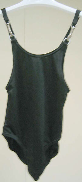 Tank suit, Rudi Gernreich (American (born Austria), Vienna 1922–1985 Los Angeles, California), synthetic fiber, metal, American