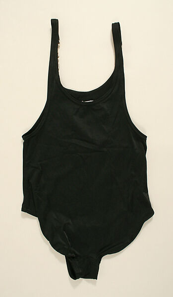 Tank suit, Rudi Gernreich (American (born Austria), Vienna 1922–1985 Los Angeles, California), synthetic fiber, metal, American