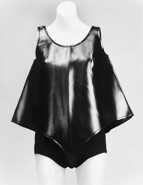 Jumpsuit, Rudi Gernreich (American (born Austria), Vienna 1922–1985 Los Angeles, California), plastic (polyvinyl chloride, acrylic), American 