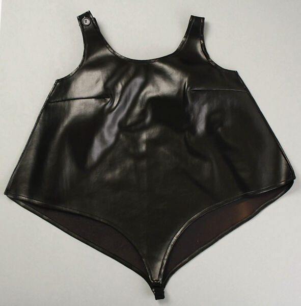 Jumpsuit, Rudi Gernreich (American (born Austria), Vienna 1922–1985 Los Angeles, California), plastic (polyvinyl chloride, acrylic), American