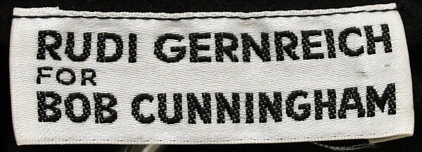 Ensemble, Rudi Gernreich (American (born Austria), Vienna 1922–1985 Los Angeles, California), synthetic fiber, metal (aluminum), American