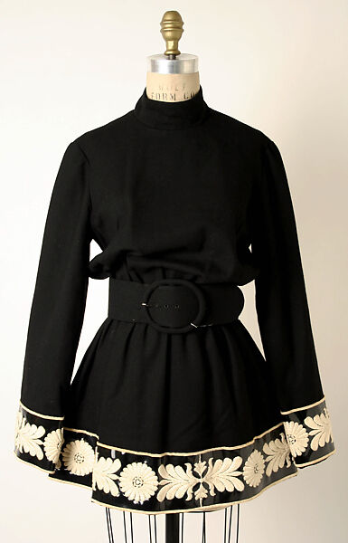 Ensemble, Rudi Gernreich (American (born Austria), Vienna 1922–1985 Los Angeles, California), wool, plastic (vinyl), suede, American