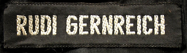 Ensemble, Rudi Gernreich (American (born Austria), Vienna 1922–1985 Los Angeles, California), wool, plastic (vinyl), suede, American