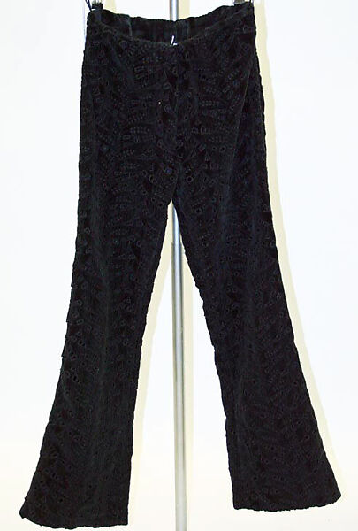 Ensemble, Rudi Gernreich (American (born Austria), Vienna 1922–1985 Los Angeles, California), (a,b,d) cotton
(c) silk, rayon, American