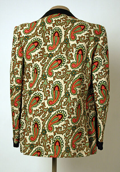 Evening ensemble, Ann E. Lipscomb (American), (a) wool
(b) cotton
(d) silk, American