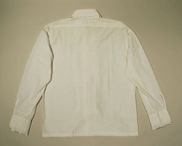 Evening ensemble, Ann E. Lipscomb (American), (a) wool
(b) cotton
(d) silk, American