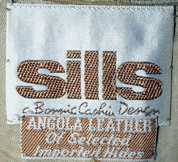 "Indian Summer", Bonnie Cashin (American, Oakland, California 1908–2000 New York), leather, American