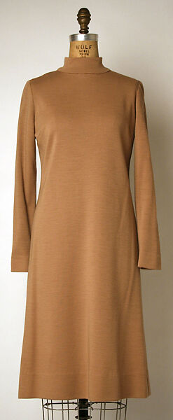 Ensemble, Bonnie Cashin (American, Oakland, California 1908–2000 New York), (a) wool, leather, metal; (b) leather; (c) wool, American