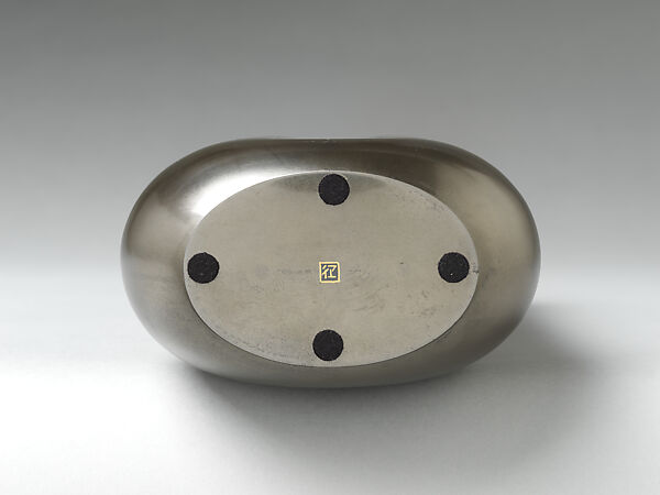 7 o'clock NY, Nakagawa Mamoru 中川衛 (Japanese, born 1947), Cast alloy of copper, silver, and tin with inlays of copper, silver, and gold, Japan