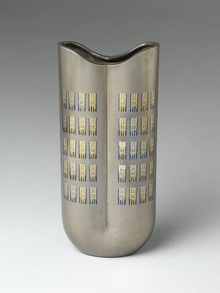 7 o'clock NY, Nakagawa Mamoru 中川衛 (Japanese, born 1947), Cast alloy of copper, silver, and tin with inlays of copper, silver, and gold, Japan