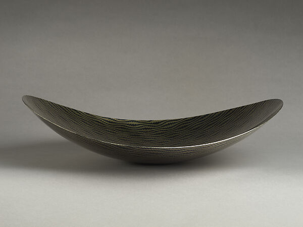 Brook (Seseragi), Iede Takahiro 家出隆浩 (Japanese, born 1962), Copper and gold alloy (shakudō), copper and silver alloy (shibuichi), and silver, Japan