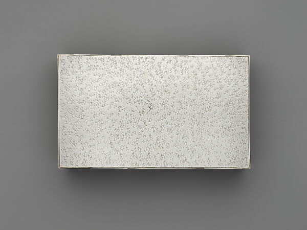 Evening Haze (Banka) Document Box, Oshiyama Motoko 押山元子 (Japanese, born 1958), Silver, copper and gold alloy (shakudō), brass, and copper, Japan