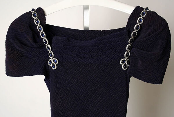 Evening dress, Hattie Carnegie, Inc. (American, 1918–1965), silk, American