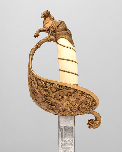 Ames Manufacturing Company - Naval Presentation Sword - American