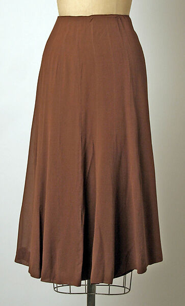 Wedding ensemble, Hattie Carnegie, Inc. (American, 1918–1965), (a) silk, fur
(b, c, e) silk
(d, f) silk, cotton, American