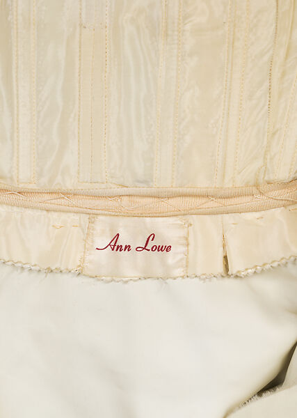 Evening dress, Ann Lowe (American, Clayton, Alabama ca. 1898–1981 Queens, New York), nylon, metallic thread, silk, American