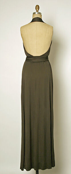 Evening dress, Halston (American, Des Moines, Iowa 1932–1990 San Francisco, California), rayon, American