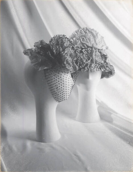 Hat, House of Balenciaga (French, founded 1937), silk, French