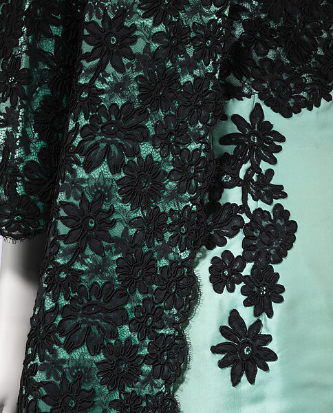 Evening ensemble, Ann Lowe (American, Clayton, Alabama ca. 1898–1981 Queens, New York), silk, cotton, American