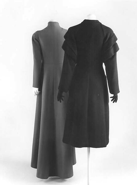 Evening coat, Schiaparelli (French, founded 1927), wool, French