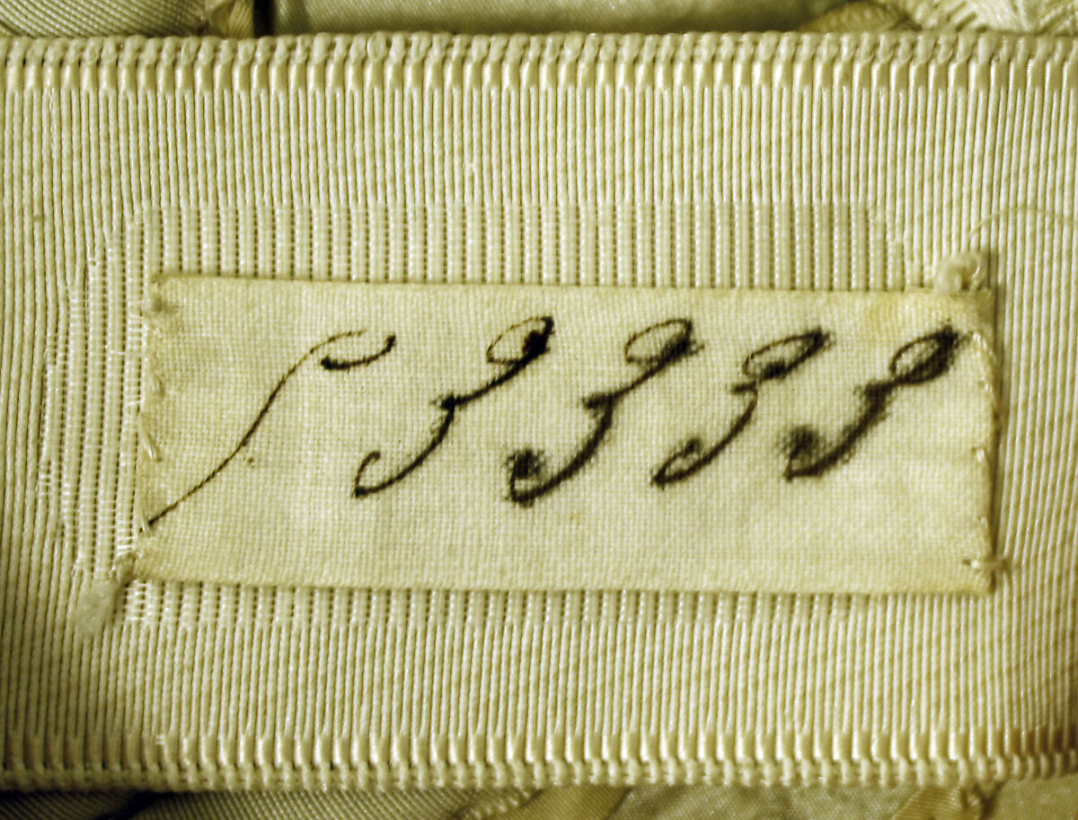 Evening dress, House of Worth (French, 1858–1956), silk, cotton, glass, French