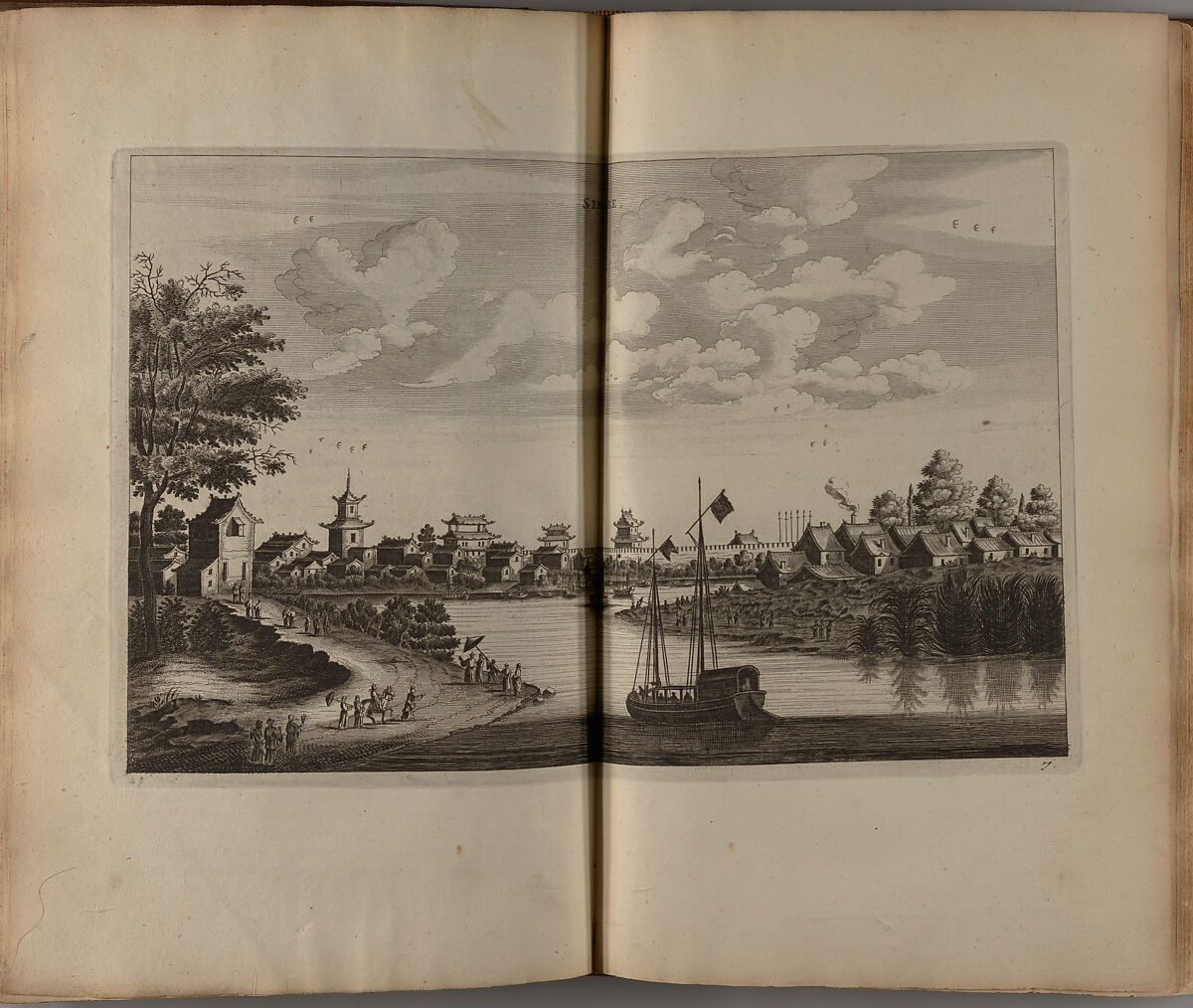 Legatio batavica ad magnum Tartariæ chamum Sungteium, modernum Sinæ imperatorem : historiarum narratione, quæ legatis in provinciis Quantung, Kiangsi, Nanking, Xantung, Peking, & aula imperatoriâ ab anno 1665 ad annum 1657 obtigerunt, ut & ardua Sinensium in bello tartarico fortunâ, provinciarum accurata geographia, urbium delineatione, nec non artis & naturæ miraculis ex animalium, vegetabilium, mineralium genere per centum & quinquaginta æneas figuras passim illustrata & conscripta vernacule, Johannes Nieuhof (Dutch, Uelsen 1618–1672 Madagascar)