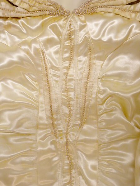 Wedding dress, Ann Lowe (American, Clayton, Alabama ca. 1898–1981 Queens, New York), cellulose acetate, American