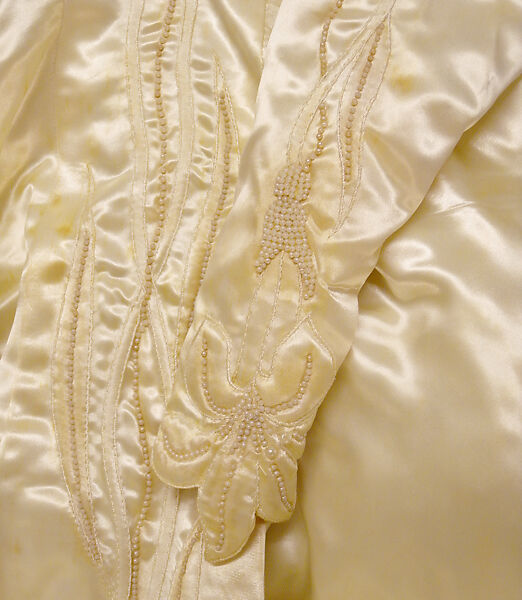 Wedding dress, Ann Lowe (American, Clayton, Alabama ca. 1898–1981 Queens, New York), cellulose acetate, American